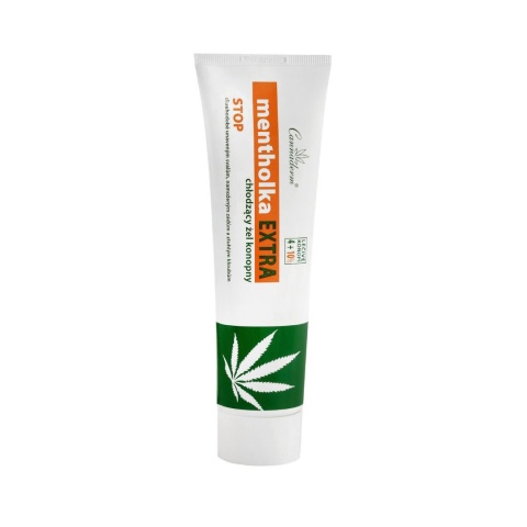 Mentholka EXTRA Żel Chłodzący 150ml 14% Oleju Konopnego Bóle Mięśniowe