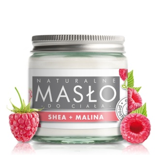 Naturalne masło do ciała MALINOWE 120 ml