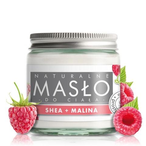 Naturalne masło do ciała MALINOWE 120 ml
