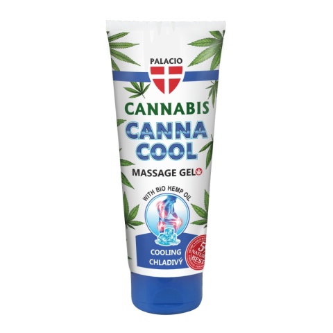 Palacio Cannabis CannaCool – Żel chłodzący konopny do masażu mięśni i stawów 200 ml