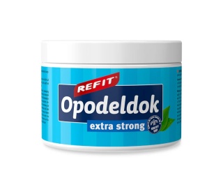 Opodeldok ekstra mocny z mentolem Refit – mazidło do masażu stawów i mięśni