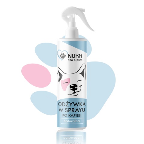 NUKA naturalna odżywka dla psa w sprayu bez spłukiwania 280 ml