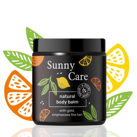 SUNNY CARE naturalny balsam opalizujący ze złotem i rokitnikiem 180 ml